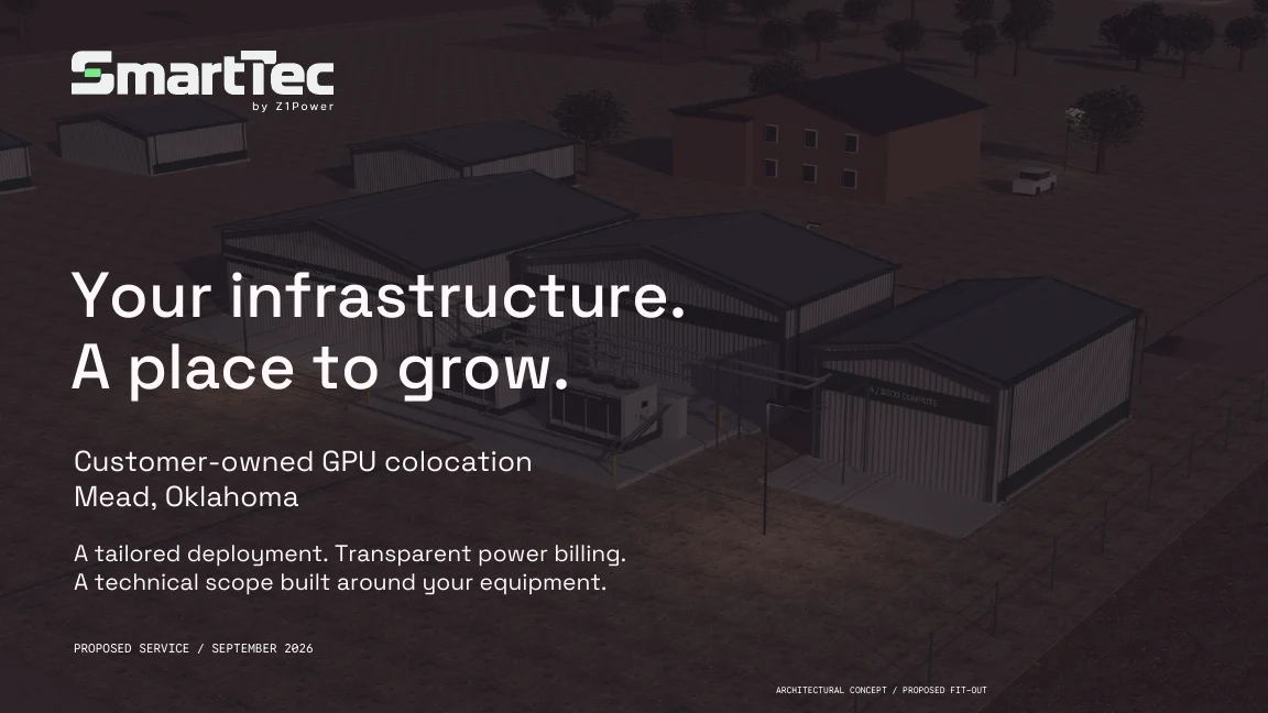 SmartTec colocation packet: Your infrastructure. A place to grow.
